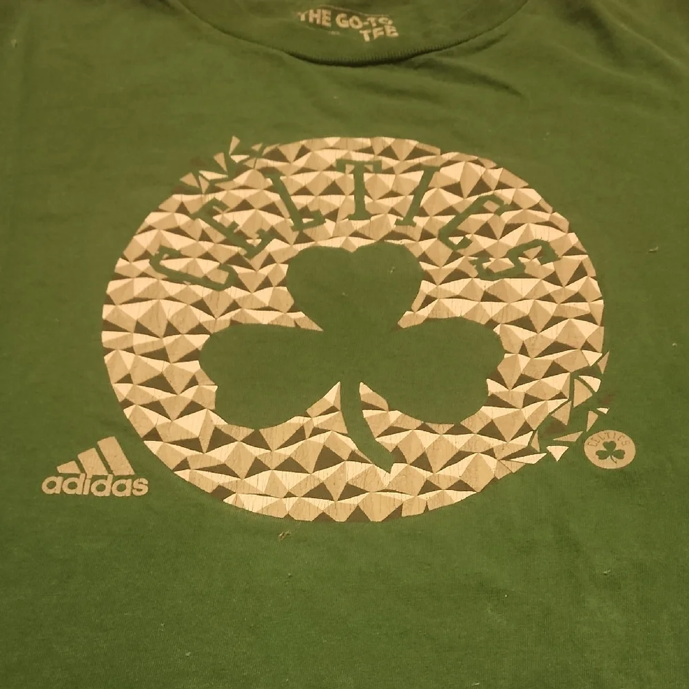 Adidas Green Boston Celtics T Shirt